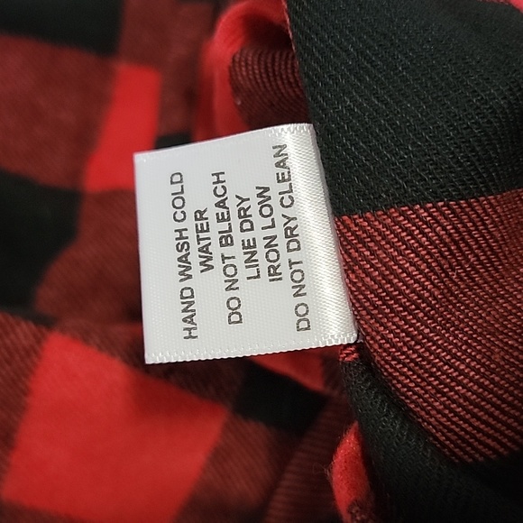 CUPCAKE COUTURE HYFVE  OVERSIZED FLANNEL TUNIC/SIZE M. - Picture 10 of 13